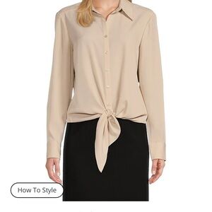PRESTON AND YORK LONG SLEEVE BLOUSE